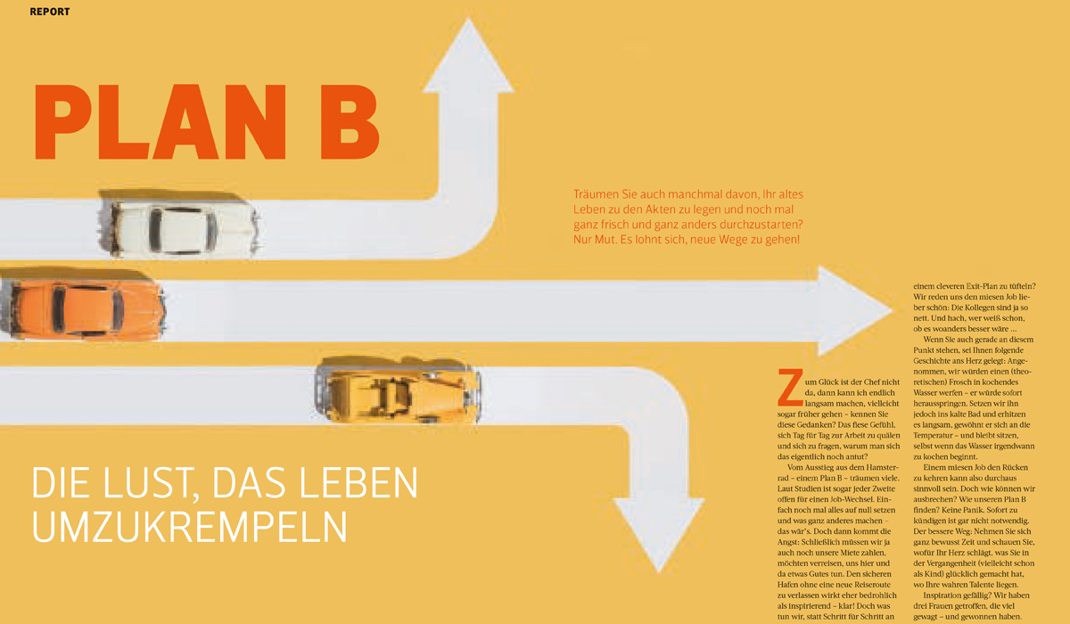 "Plan B" in der FÜR SIE