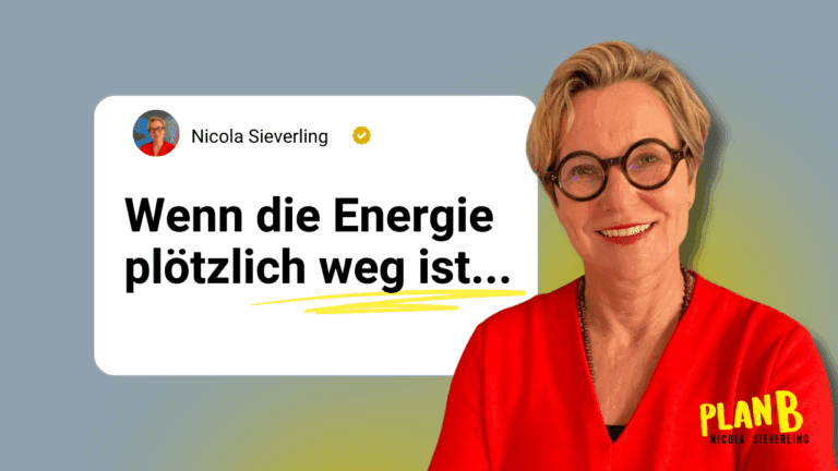 Wenn die Energie plötzlich weg ist